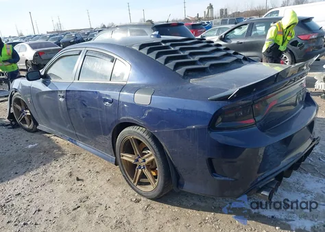 2016 Dodge Charger R/T Scat Pack из США, поврежденный, VIN 2C3CDXGJ3GH340598